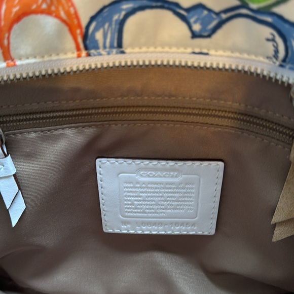 💕✨Gorgeous vintage Y2K coach Hampton patchwork weekend tote bag! 🌸🩵💕🌟 - Picture 13 of 16